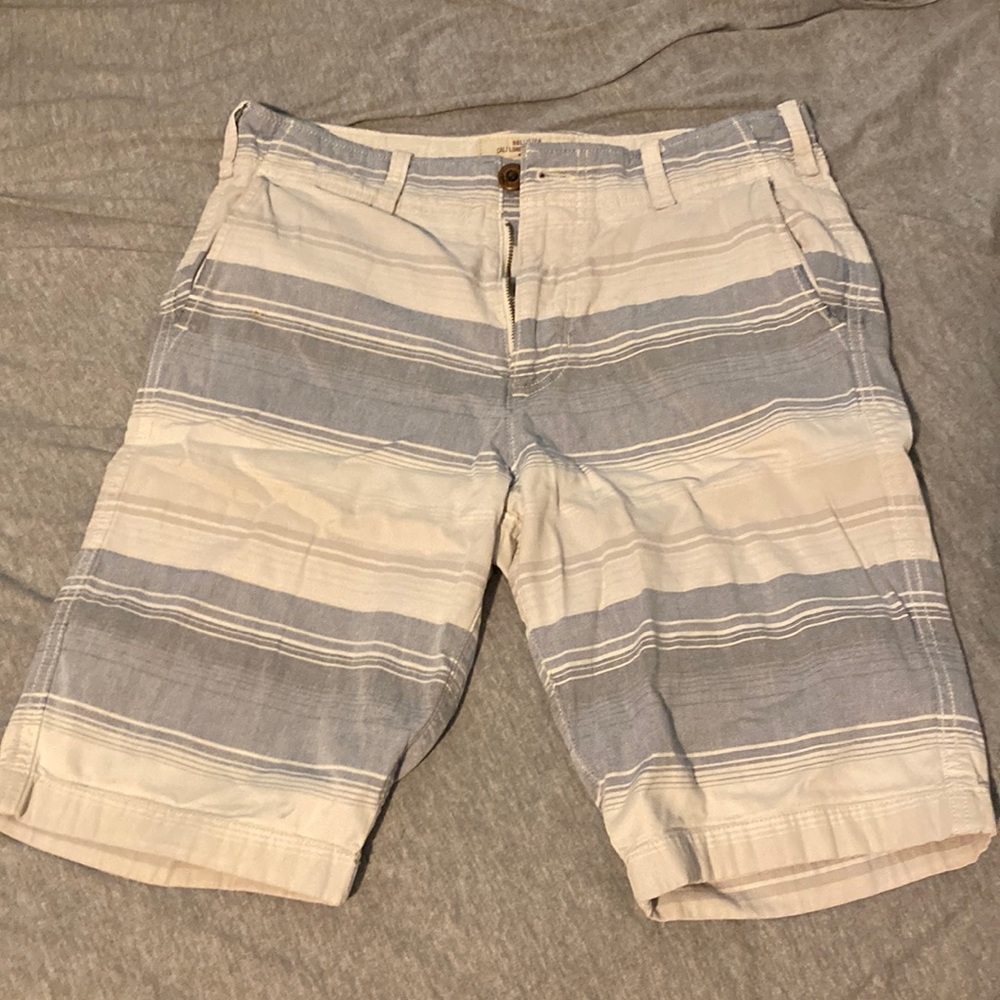 Hollister, 30 Waist, blue and white